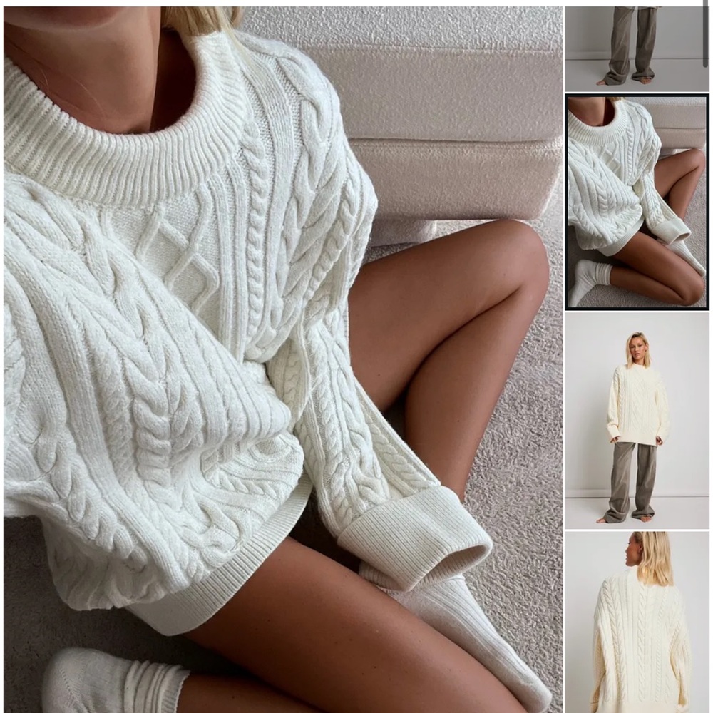 Cable Knit Sweater - Picture 10 of 10